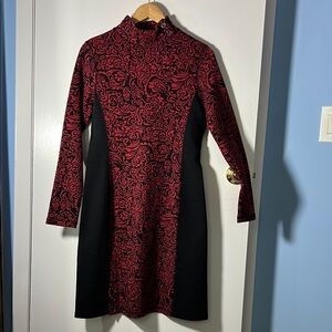 NWOT Sahalie Women’s Jacquard Dress size Small